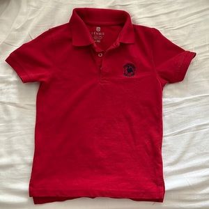 Primrose School XS red polo shirt- gently used